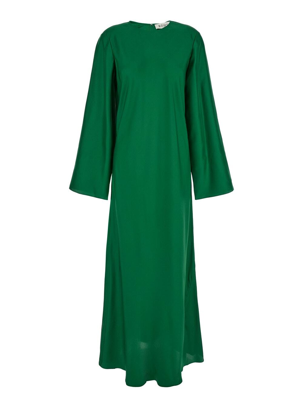 rohe green dress Off Shoulder Van Der Rohe Margaret Gown