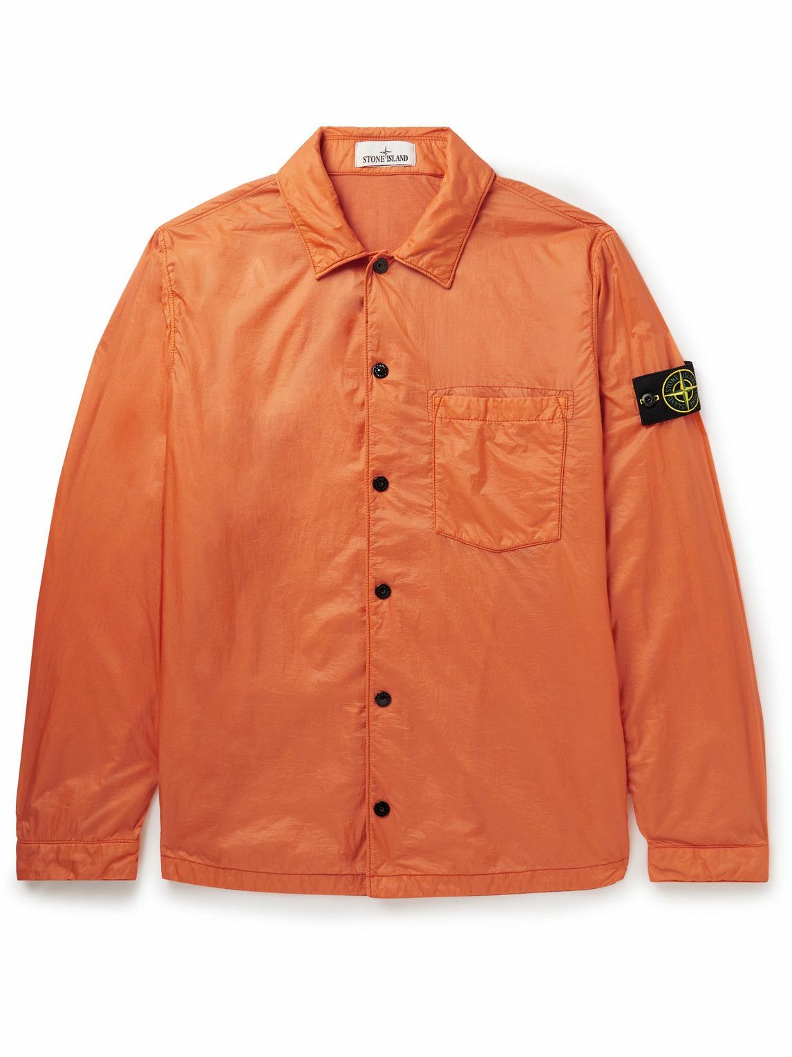 Orange stone sale island overshirt