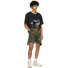 Rhude SSENSE Exclusive Brown Camo Cargo Shorts