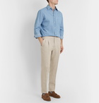 Rubinacci - Cotton-Chambray Shirt - Blue