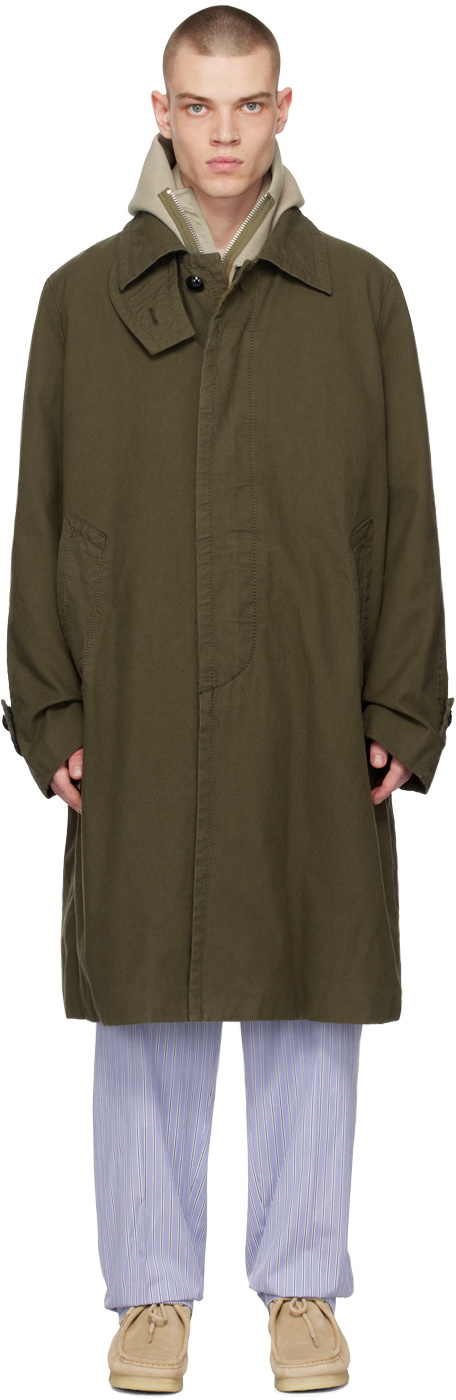 sacai Khaki Surge Coat Sacai