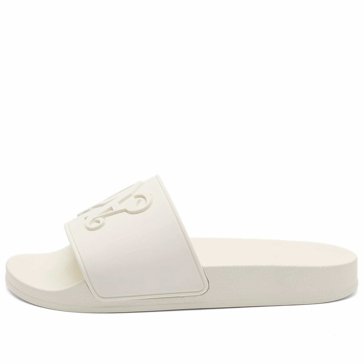Palm Angels Women's Monogram Pool Slider in White