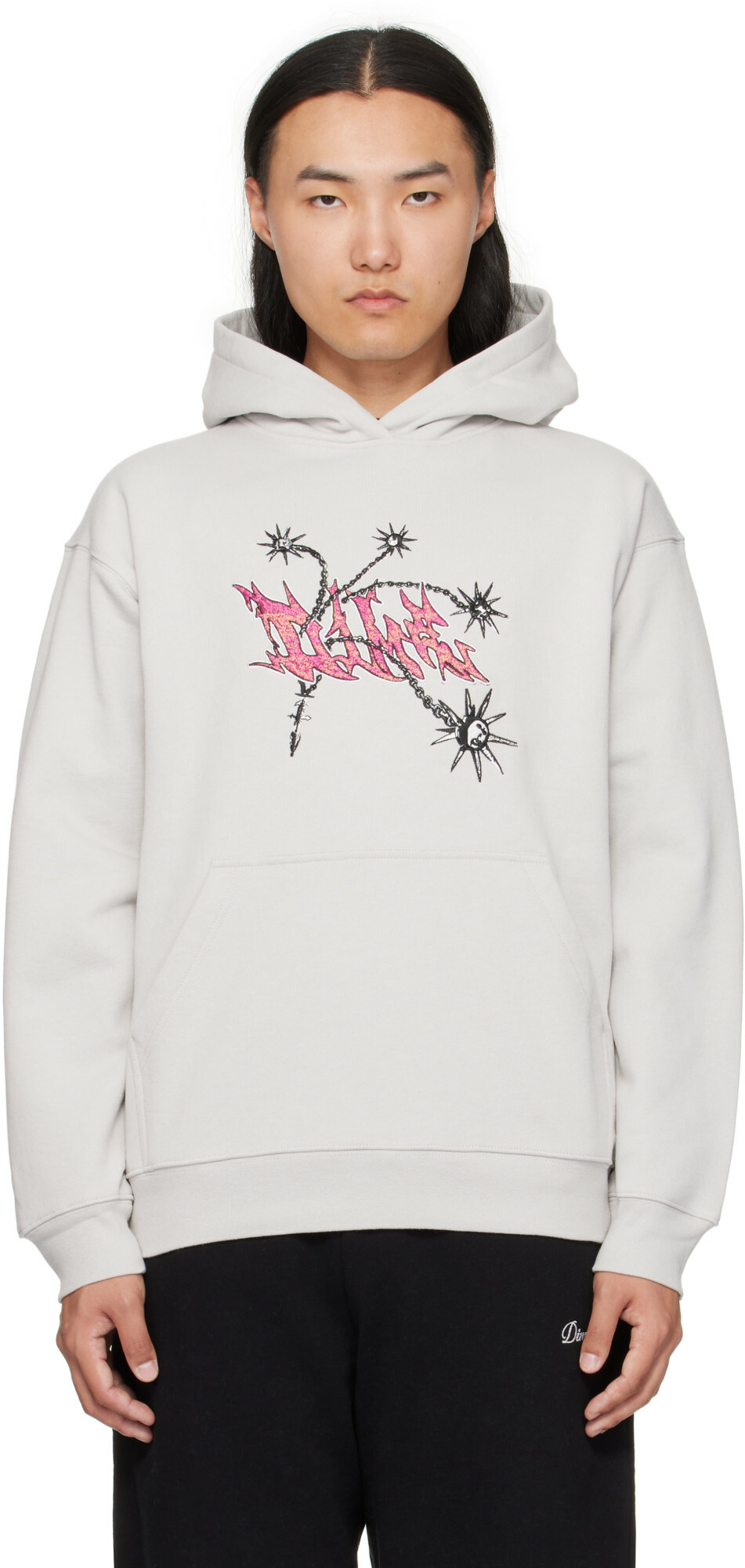 Dime Gray Frail Hoodie