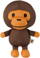 BAPE Brown & Orange Classic Baby Milo Dog Toy