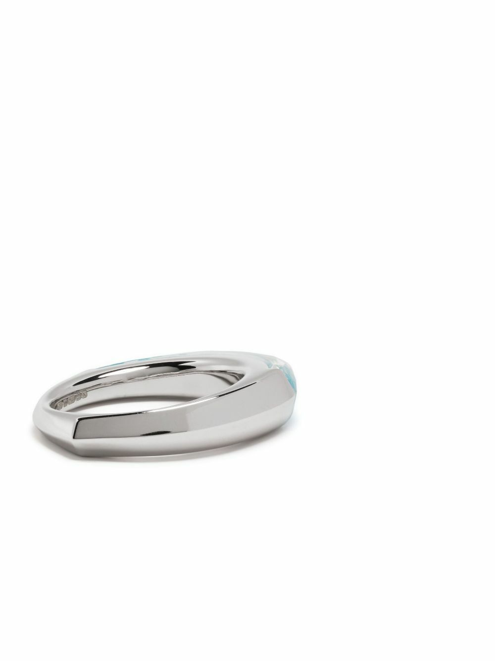 Stephen Webster 18K White Gold Shard Stack Crystal Ring