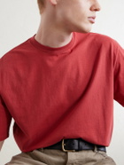 A.PRESSE - Cotton-Jersey T-Shirt - Red