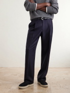 Officine Creative - Frame 001 Suede Penny Loafers - Black