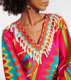 Pucci Bersaglio fringed cotton kaftan