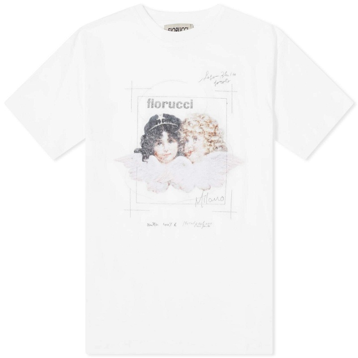 Photo: Fiorucci Women's Angel Postcard T-Shirt in White