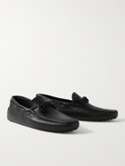 TOD'S - Gommino Full-Grain Leather Driving Shoes - Black