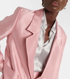 Dorothee Schumacher Slouchy Elegance satin blazer