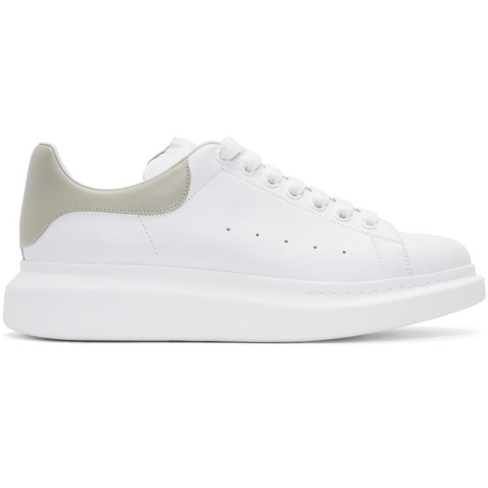 Photo: Alexander McQueen White Oversized Sneakers