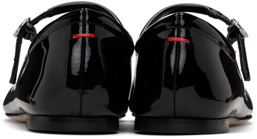 Aeyde Black Uma Ballerina Flats