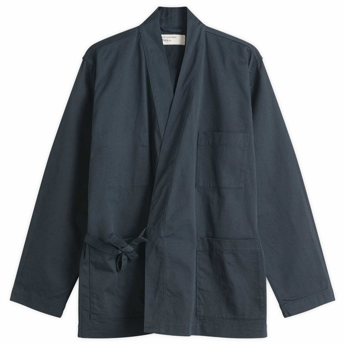Universal Works Men's Kyoto Work Jacket in Stone Universal Works