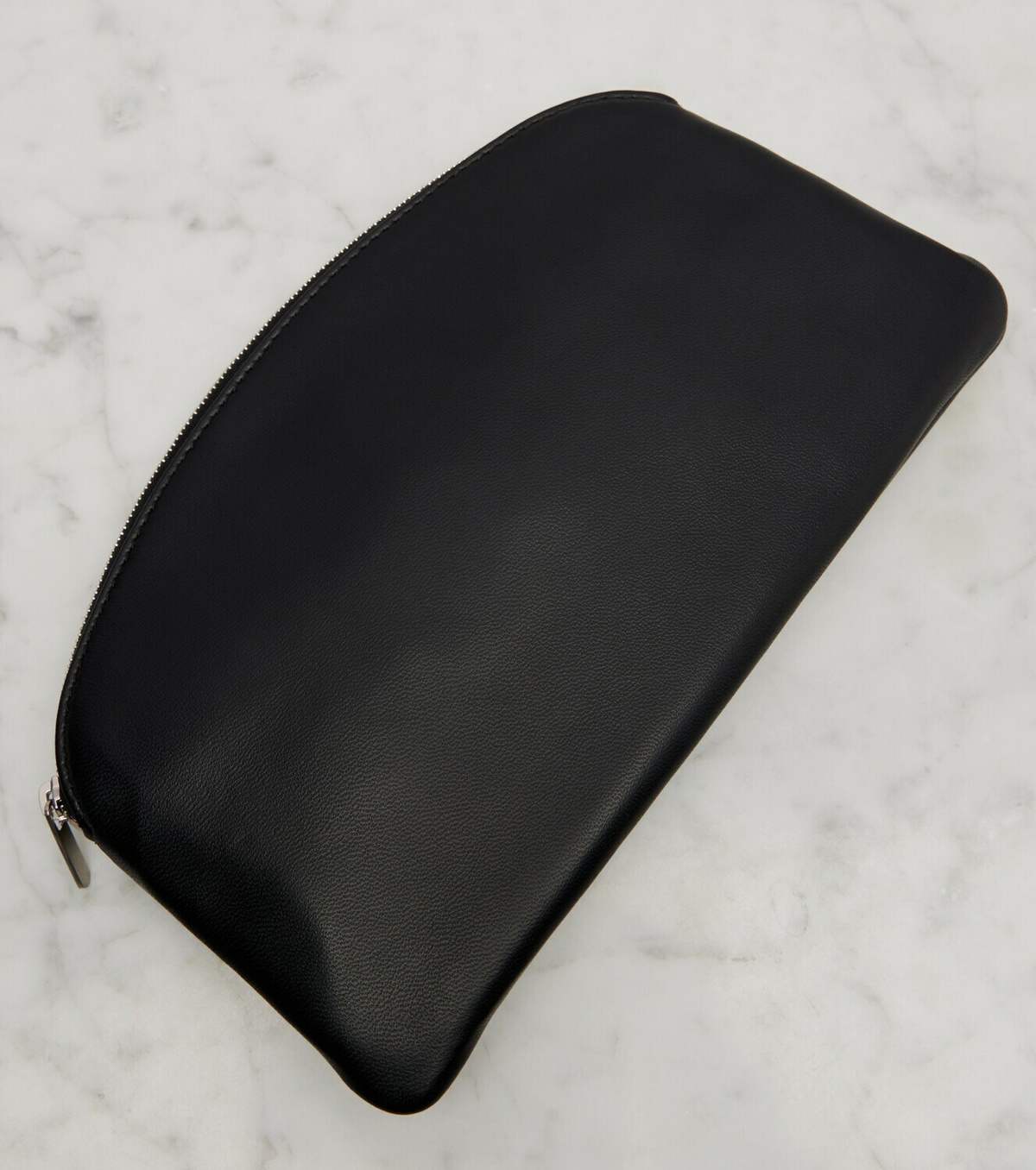 The Row Round leather coin purse