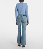 Balmain Low-rise bootcut jeans