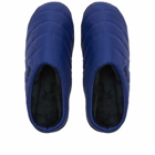 SUBU Insulated Winter Sandal in Navy