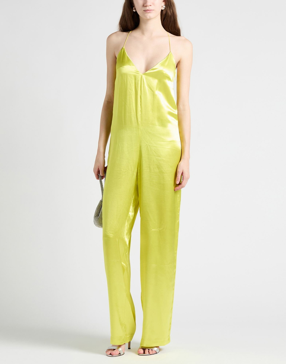 Jijil Womens Jumpsuit Lime in Green