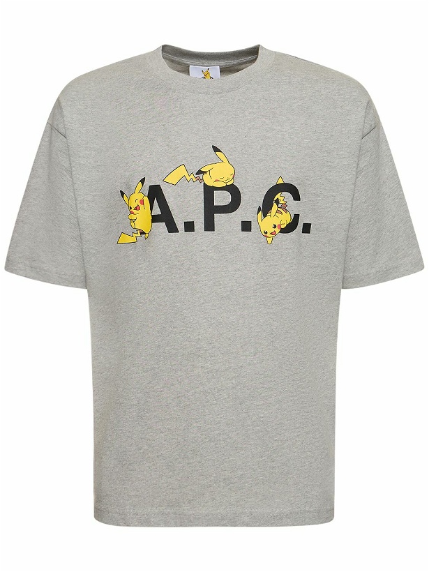 Photo: A.P.C. - A.p.c. X Pokémon Organic Cotton T-shirt