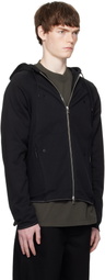 HELIOT EMIL Black Lux Hoodie