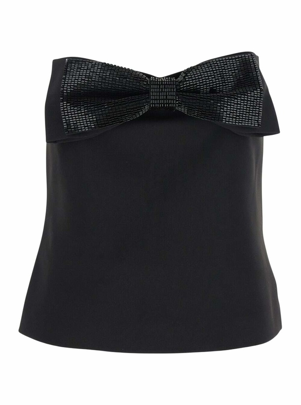 Photo: self-portrait Bow Bandeau Top