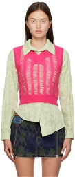Andersson Bell Pink Meadow Vest