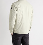 MONCLER - Delly Logo-Appliquéd Ripstop Down Overshirt - Neutrals