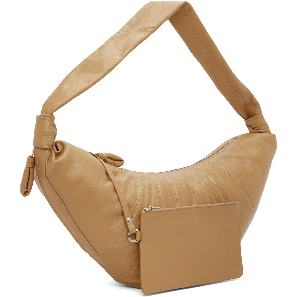 LEMAIRE Tan Large Croissant Bag