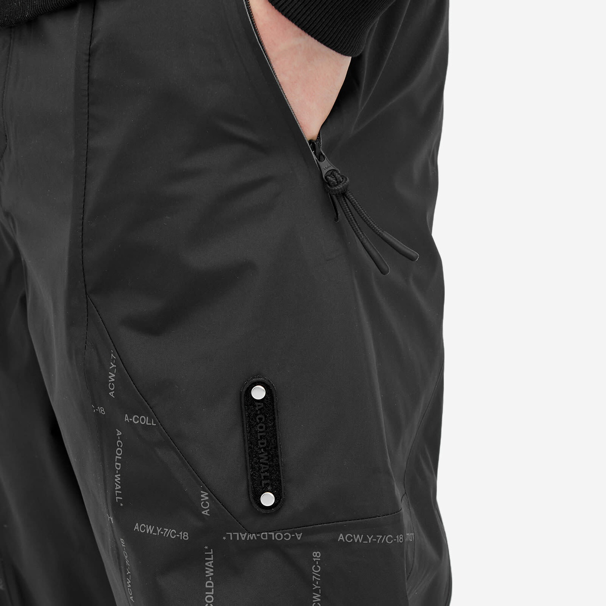 A-COLD-WALL* Men's Grisdale Storm Trousers in Black
