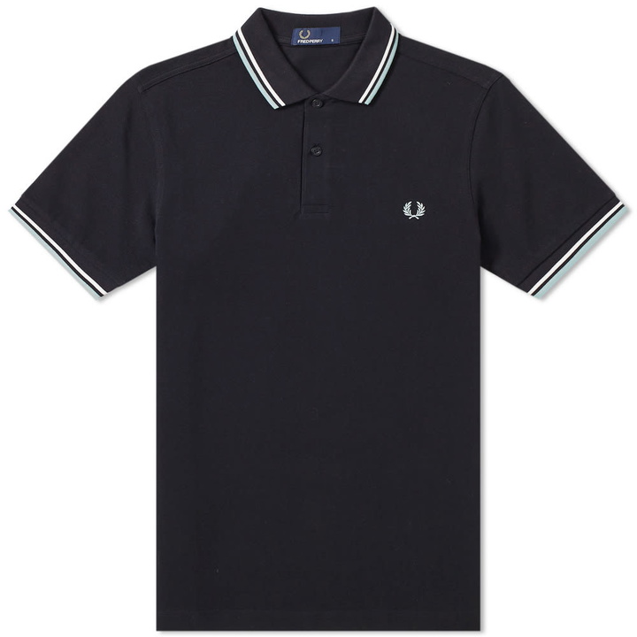 Photo: Fred Perry Slim Fit Twin Tipped Polo