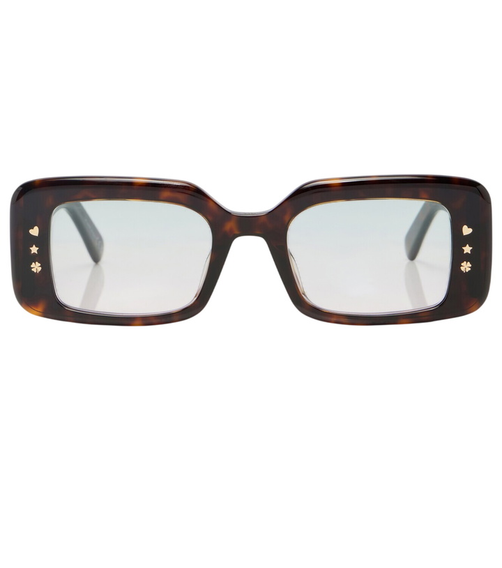 Photo: Dior Eyewear Dior LuckyCharms S1I rectangular sunglasses