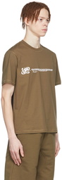 AFFXWRKS Khaki Cotton T-Shirt