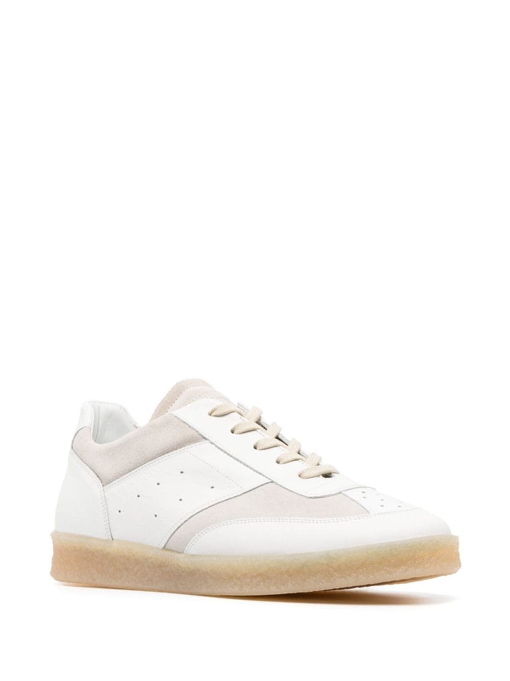 MM6 MAISON MARGIELA - Leather Sneakers MM6 Maison Margiela