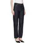 TOTEME Blue Twisted Seam Full Length Jeans