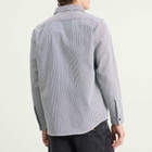 Randy's Garments Men's Randy’s Garments  1 Pocket Shirt in White/Indigo Stripe Denim