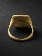 Elhanati - Tokyo Gold Signet Ring - Gold