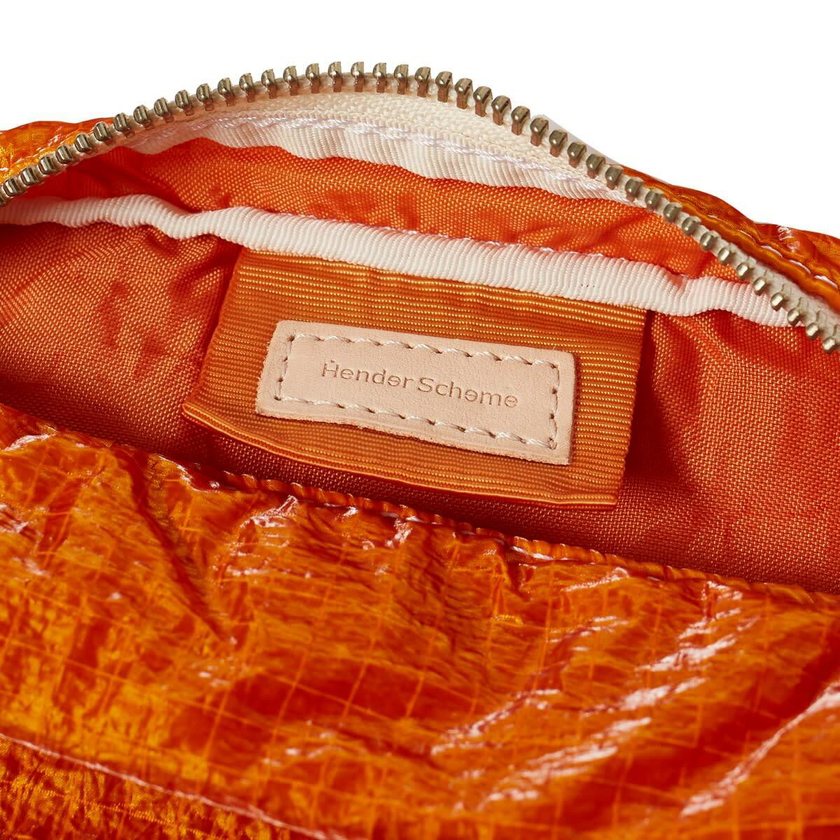 Hender Scheme Overdyed Cross Body Bag - Small in Orange Hender Scheme