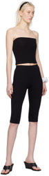 Gil Rodriguez Black Convertible Tube Top