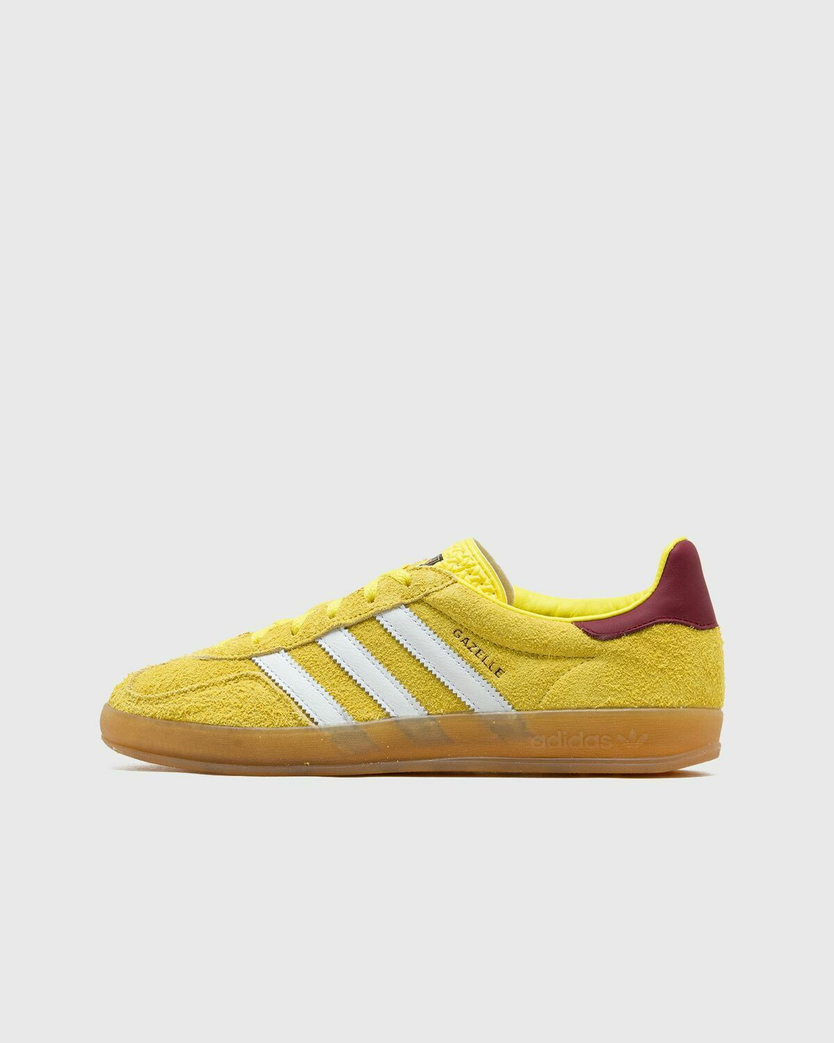 yellow adidas gazelle