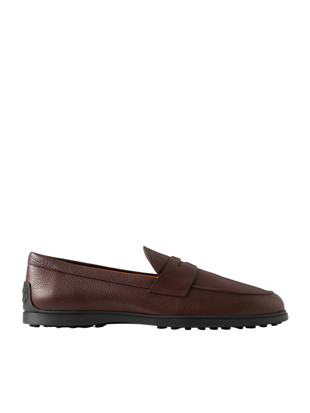 Photo: Tod's - Full-Grain Leather Penny Loafers - Brown