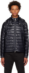 Moncler Navy Lauros Down Jacket