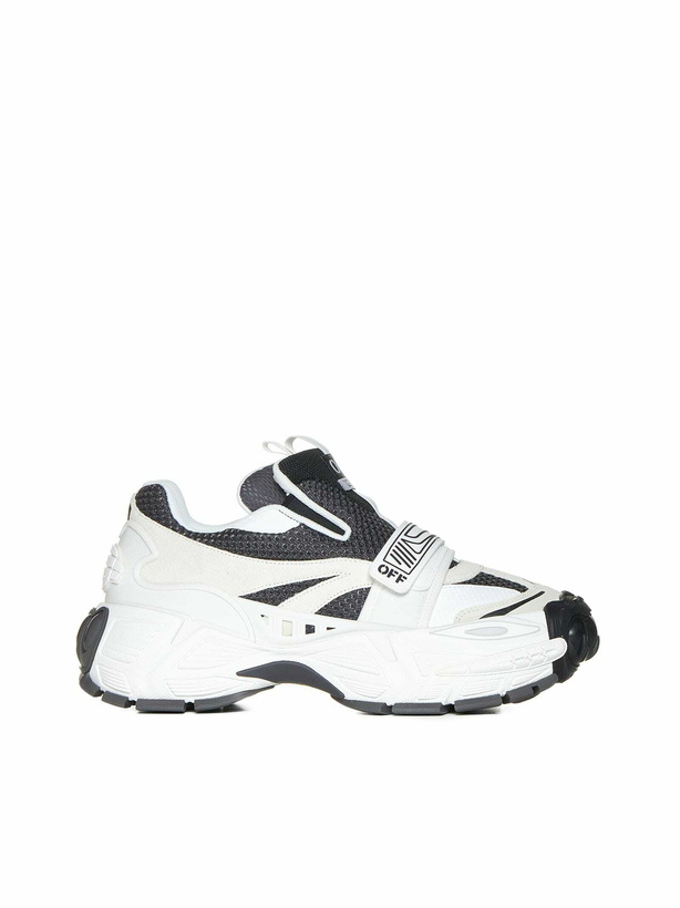 Photo: Off-White Glove Mix Materials Slip On Sneakers
