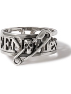 ALEXANDER MCQUEEN - Skull Silver-Tone Ring - Silver