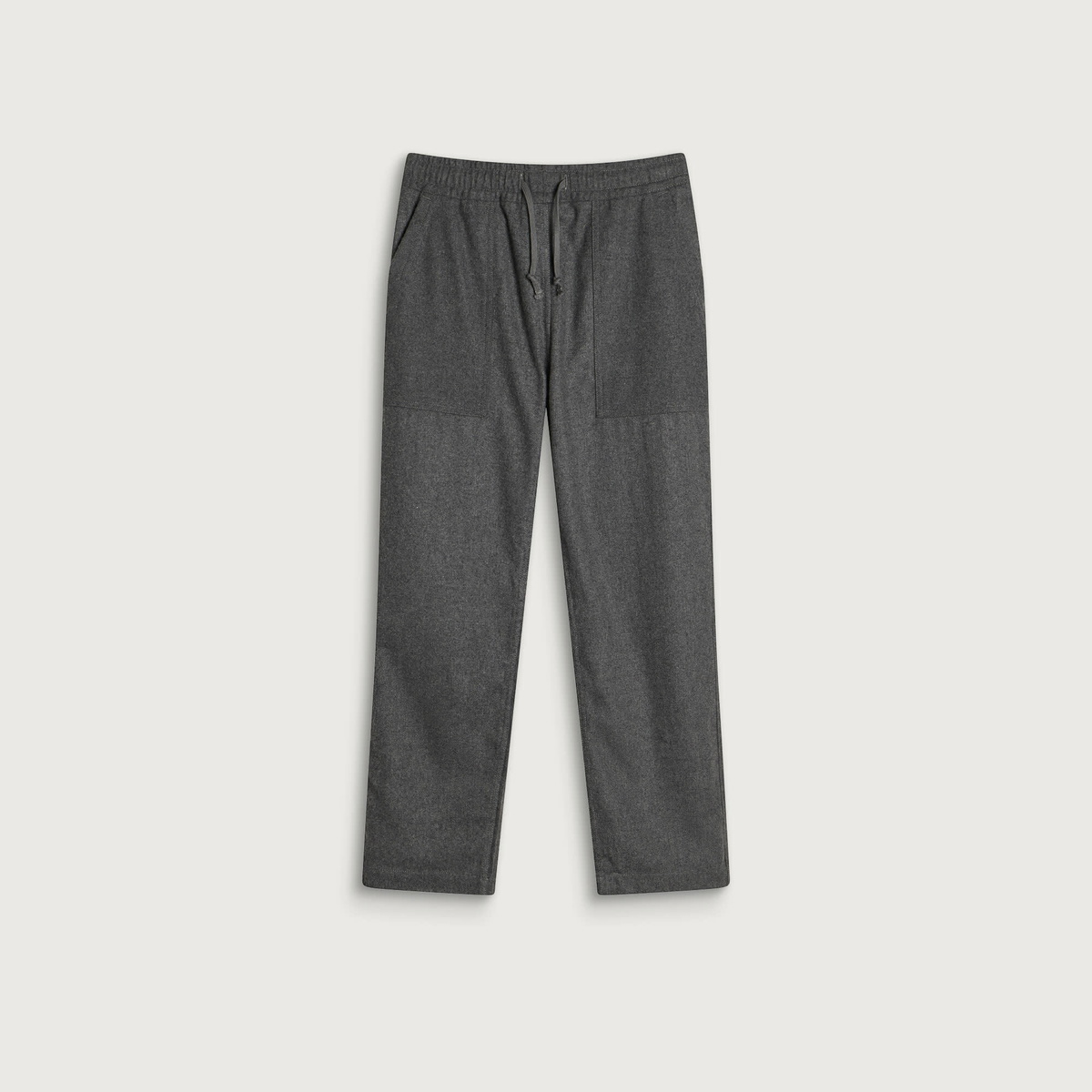 Service Works Men's Flannel Chef Pants in Charcoal