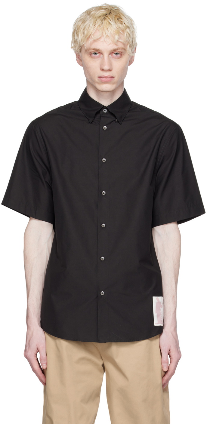 Lanvin Black Graphic Shirt Lanvin