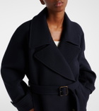 Loewe Belted double-breasted wool coat