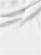 Pasadena Leisure Club - Day Off Printed Cotton-Jersey Hoodie - White