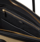 TOM FORD - Leather-Trimmed Canvas Holdall - Men - Green