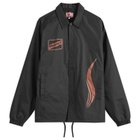 Pleasures Men's Griptape Coach Jacket in Black