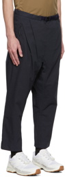 CCP Navy Loose Cropped Trousers